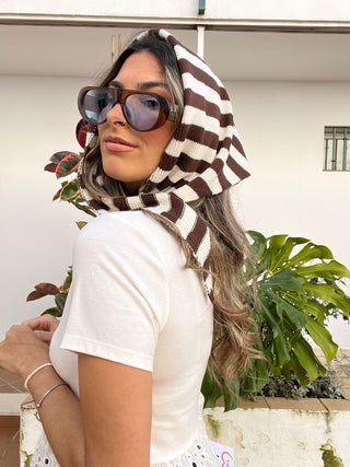 PAÑUELO BANDANA PUNTO RAYAS