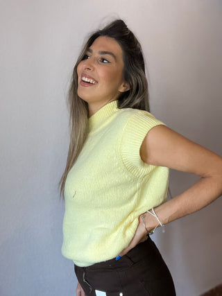 CHALECO PUNTO LIMÓN