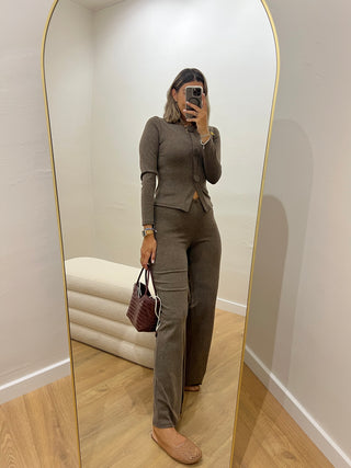 CONJUNTO BOTONES TAUPE