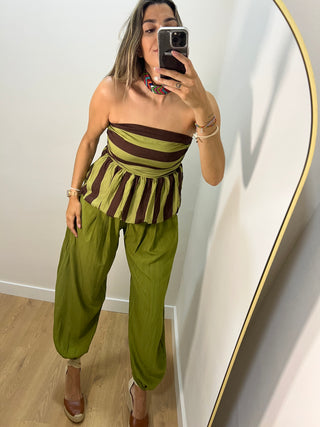 PANTALÓN BOMBACHO PINZAS