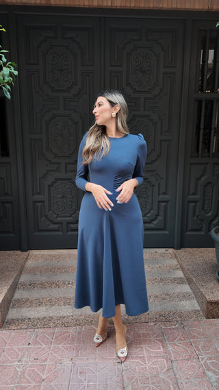 VESTIDO FRUNCE HOMBRERAS