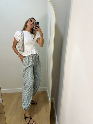 PANTALÓN BOMBACHO VICHY