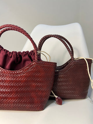 BOLSO TRENZADO MEDIANO