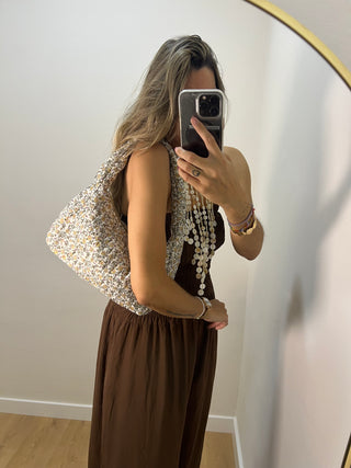 BOLSO ALGODÓN FLOR