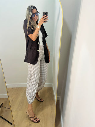 PANTALÓN BOMBACHO VICHY