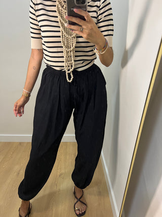 PANTALÓN BOMBACHO PINZAS
