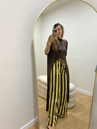 PANTALÓN FLUIDO RAYAS