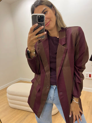 BLAZER RECTA RAYAS