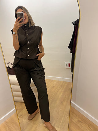 CONJUNTO CHOCOLATE DENIM