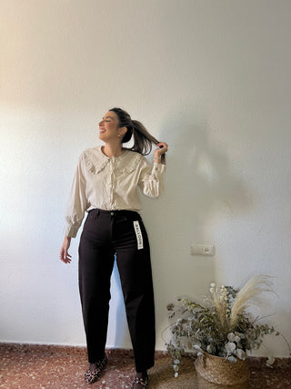 JEANS BALLON CHOCOLATE