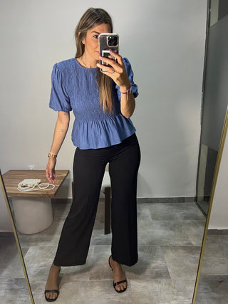 BLUSA FRUNCE VOLANTE