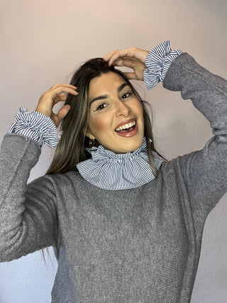 CONJUNTO CUELLO Y PUÑOS