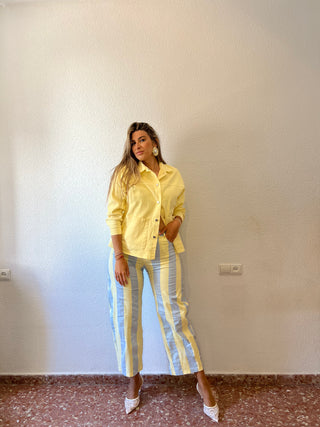 PANTALÓN BALLON RAYAS