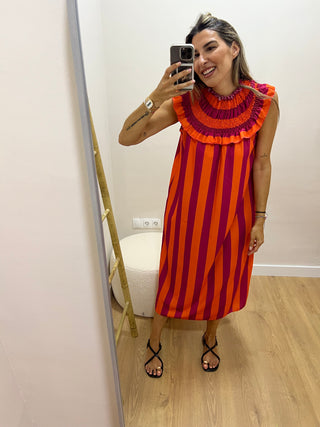 VESTIDO CAYETANA FLÚOR