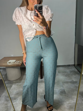 PANTALÓN FLUIDO FLOR