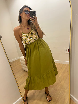 VESTIDO VOLANTE CROCHET