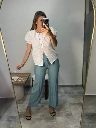 PANTALÓN FLUIDO FLOR