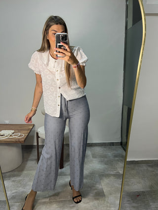 PANTALÓN FLUIDO FLOR