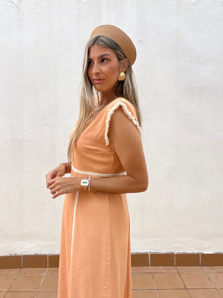 VESTIDO FLECOS