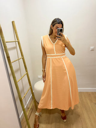 VESTIDO FLECOS