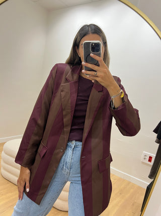 BLAZER RECTA RAYAS