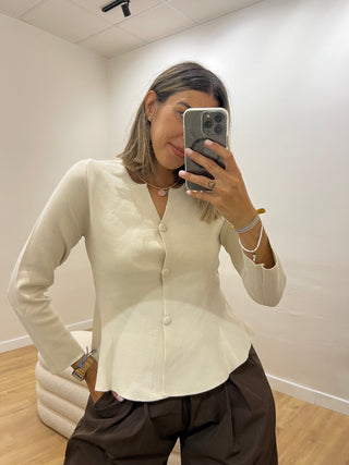 CÁRDIGAN PEPLUM