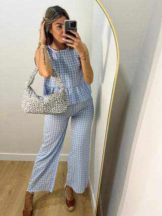 CONJUNTO VICHY VOLANTE