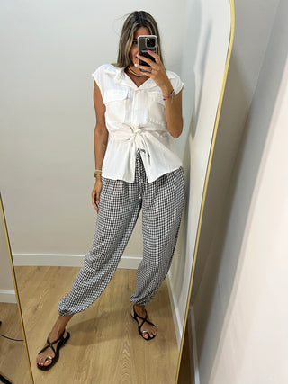 PANTALÓN BOMBACHO VICHY