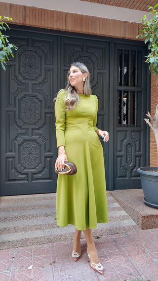 VESTIDO FRUNCE HOMBRERAS