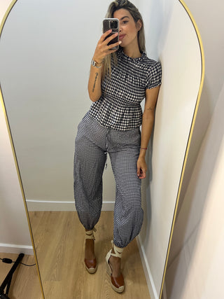 BLUSA FRUNCE VICHY