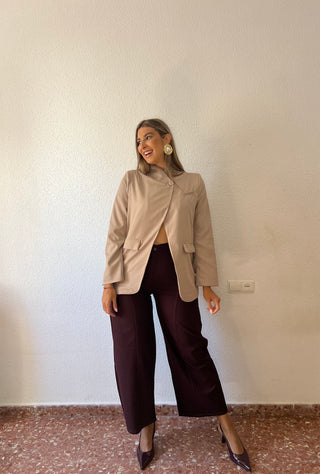 BLAZER CRUZADA BOTÓN
