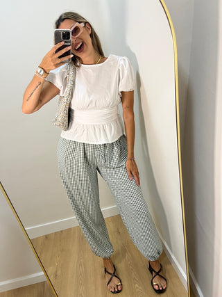 PANTALÓN BOMBACHO VICHY