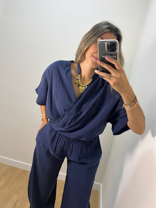 BLUSA FLUIDA CRUZADA