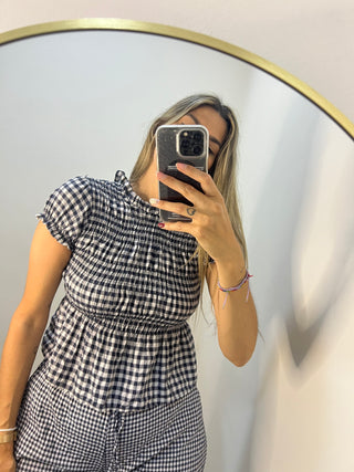 BLUSA FRUNCE VICHY