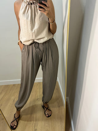 PANTALÓN BOMBACHO PINZAS