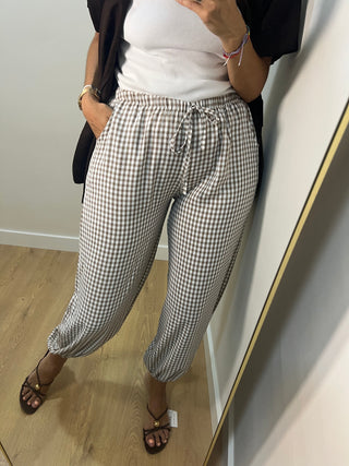 PANTALÓN BOMBACHO VICHY