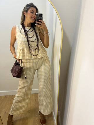 CONJUNTO VICHY VOLANTE