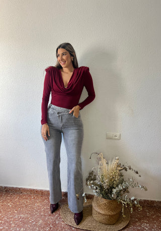 JEANS CINTURA CRUZADA