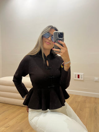 TOP PUNTO PEPLUM