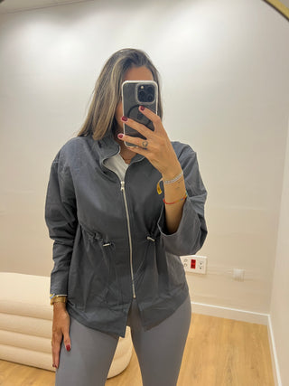 CHAQUETA FRUNCIDA BASIC