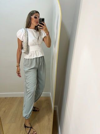 PANTALÓN BOMBACHO VICHY