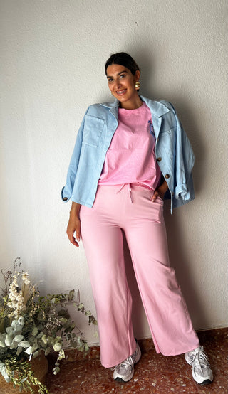PANTALÓN FLUIDO PASTEL