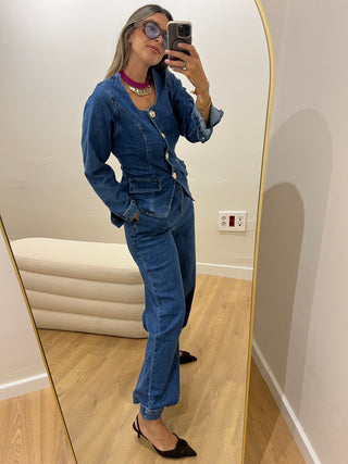 CONJUNTO DENIM BOTONES