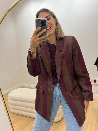 BLAZER RECTA RAYAS