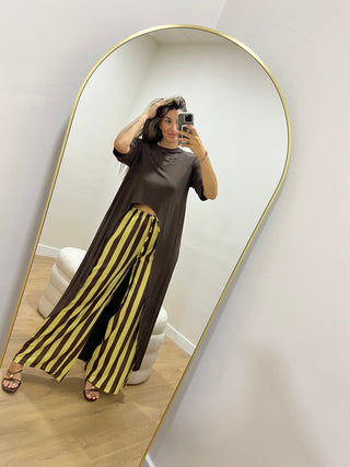 PANTALÓN FLUIDO RAYAS