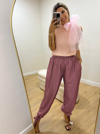 PANTALÓN VICHY LAZO
