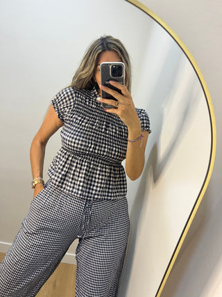 BLUSA FRUNCE VICHY
