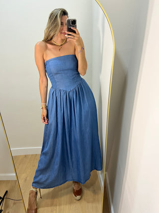 VESTIDO FLUIDO DENIM