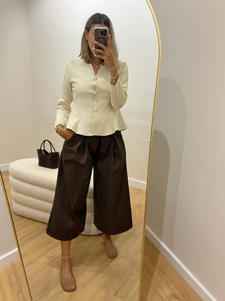 CÁRDIGAN PEPLUM