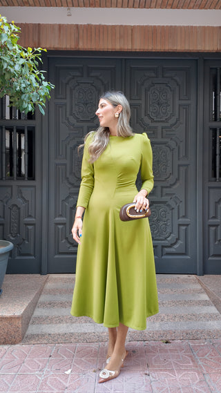 VESTIDO FRUNCE HOMBRERAS